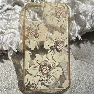 Kate Spade Cream Floral Phone Case